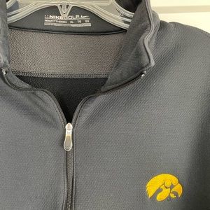 Iowa Hawkeye Nike Golf 1/4 Zip Men’s XL